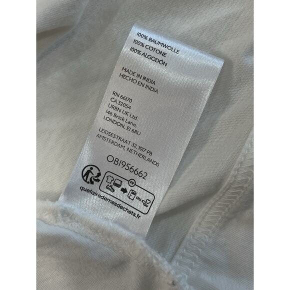 Anthropologie Pilcro Godet Trapeze Flutter Tank Tunic Top Striped XS NWOT - Picture 4 of 6